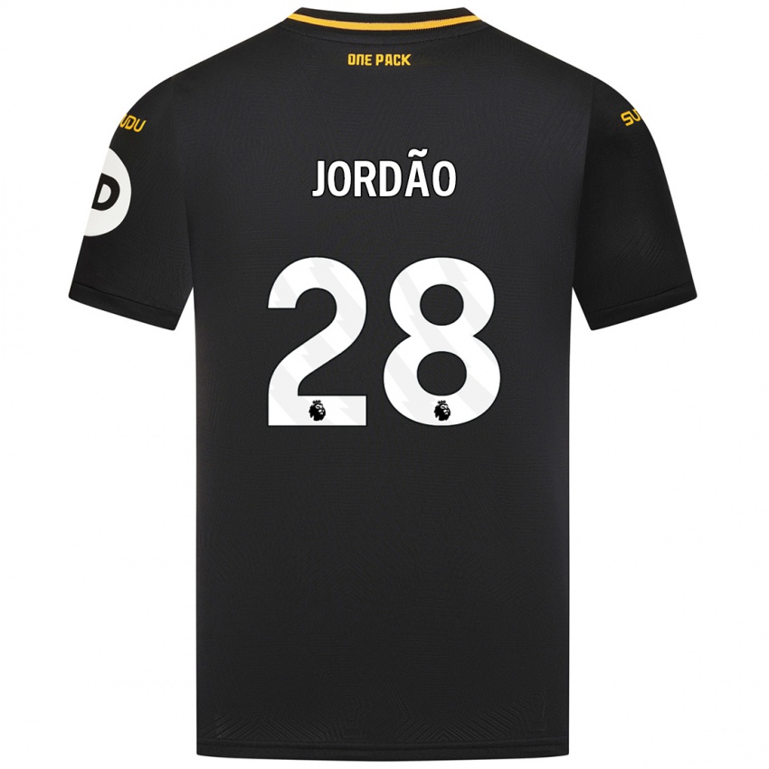 Criança Camisola Bruno Jordao #28 Preto Alternativa 2024/25 Camisa Brasil