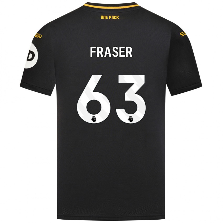 Criança Camisola Nathan Fraser #63 Preto Alternativa 2024/25 Camisa Brasil