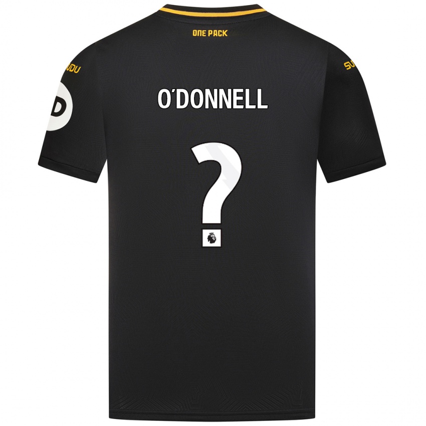 Criança Camisola Luke O'donnell #0 Preto Alternativa 2024/25 Camisa Brasil