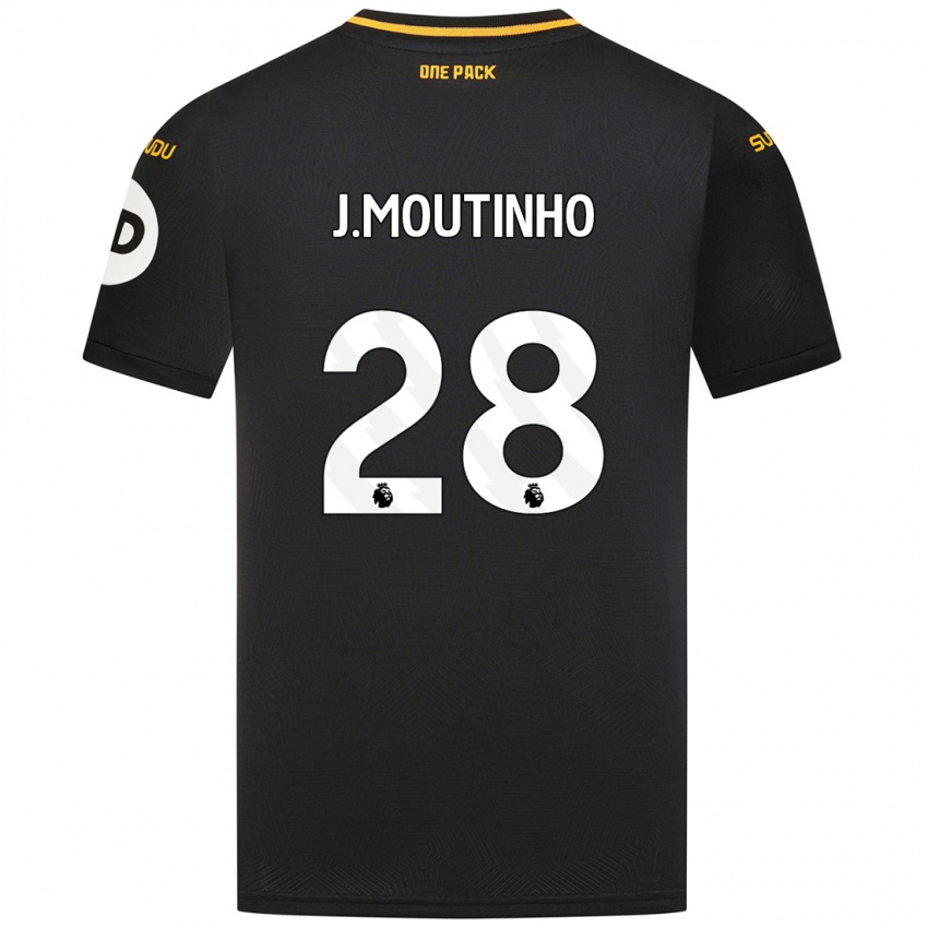 Criança Camisola Joao Moutinho #28 Preto Alternativa 2024/25 Camisa Brasil