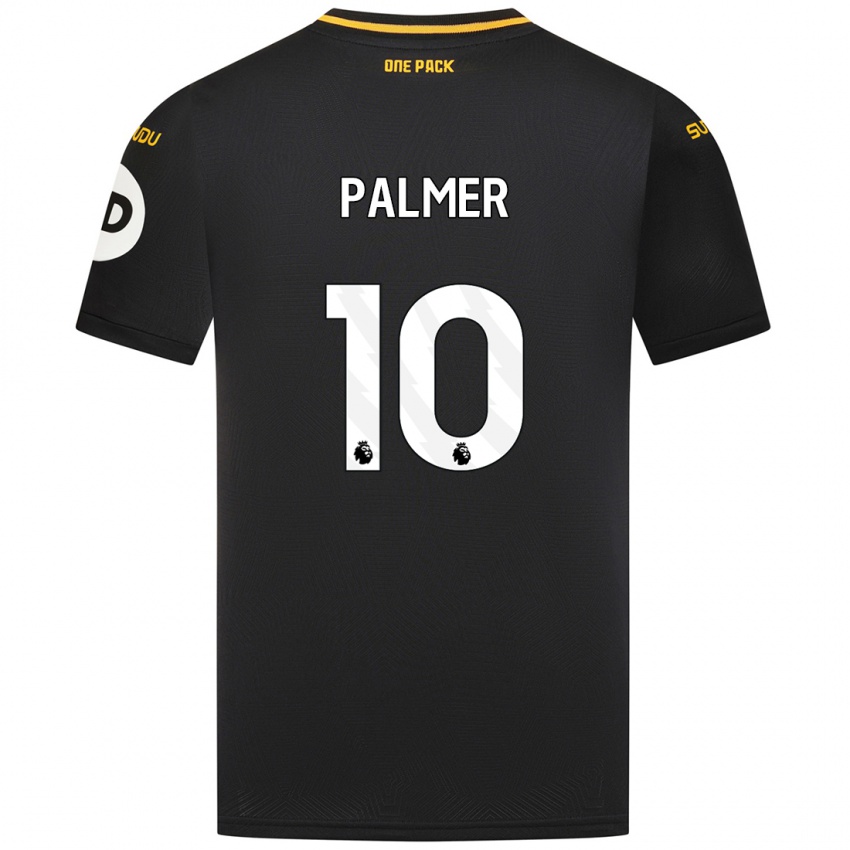 Criança Camisola Jamila Palmer #10 Preto Alternativa 2024/25 Camisa Brasil