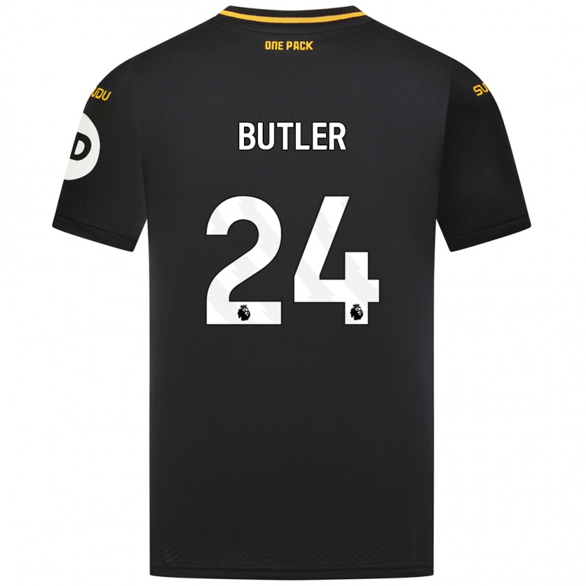 Criança Camisola Elli Butler #24 Preto Alternativa 2024/25 Camisa Brasil