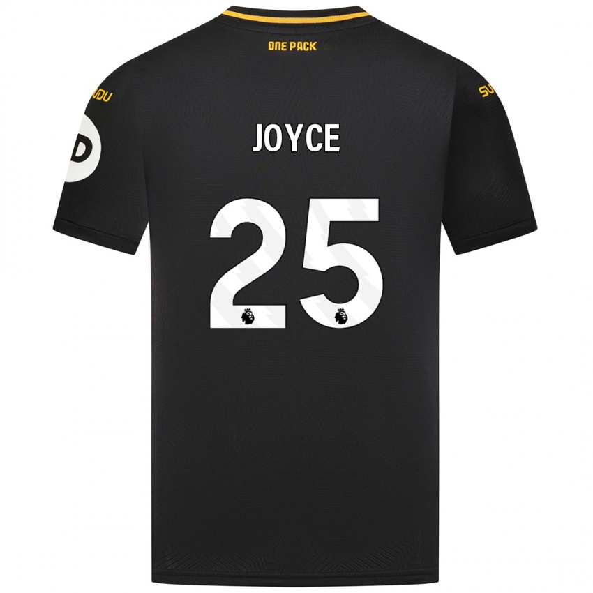 Criança Camisola Leonie Joyce #25 Preto Alternativa 2024/25 Camisa Brasil