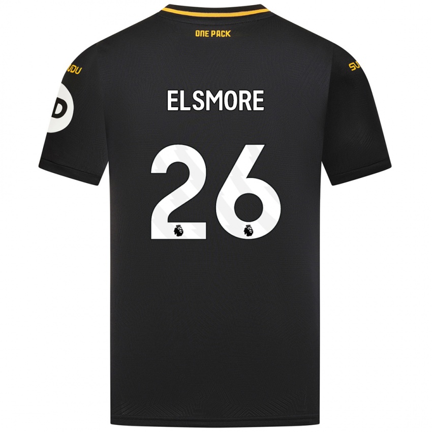 Criança Camisola Ria Elsmore #26 Preto Alternativa 2024/25 Camisa Brasil