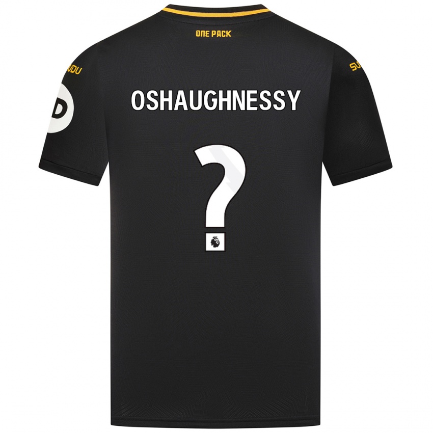 Criança Camisola Joe Oshaughnessy #0 Preto Alternativa 2024/25 Camisa Brasil