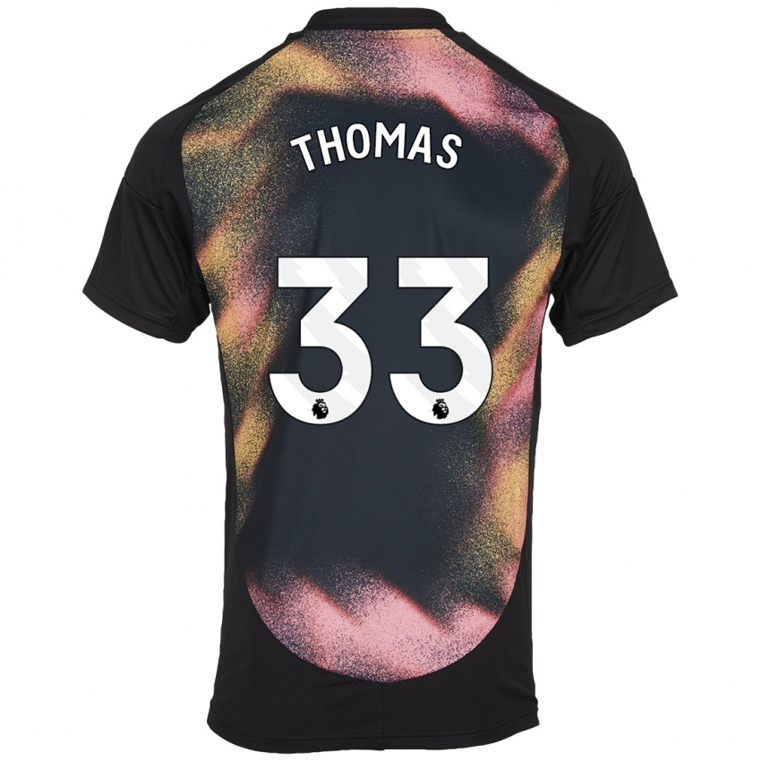 Criança Camisola Luke Thomas #33 Preto Branco Alternativa 2024/25 Camisa Brasil