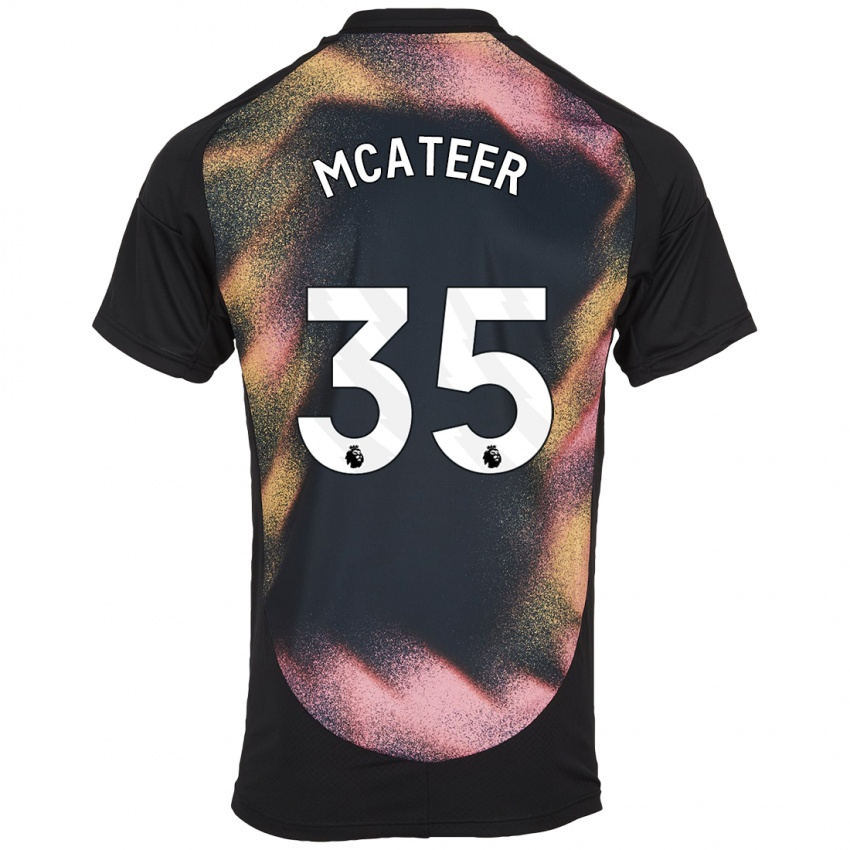 Criança Camisola Kasey Mcateer #35 Preto Branco Alternativa 2024/25 Camisa Brasil