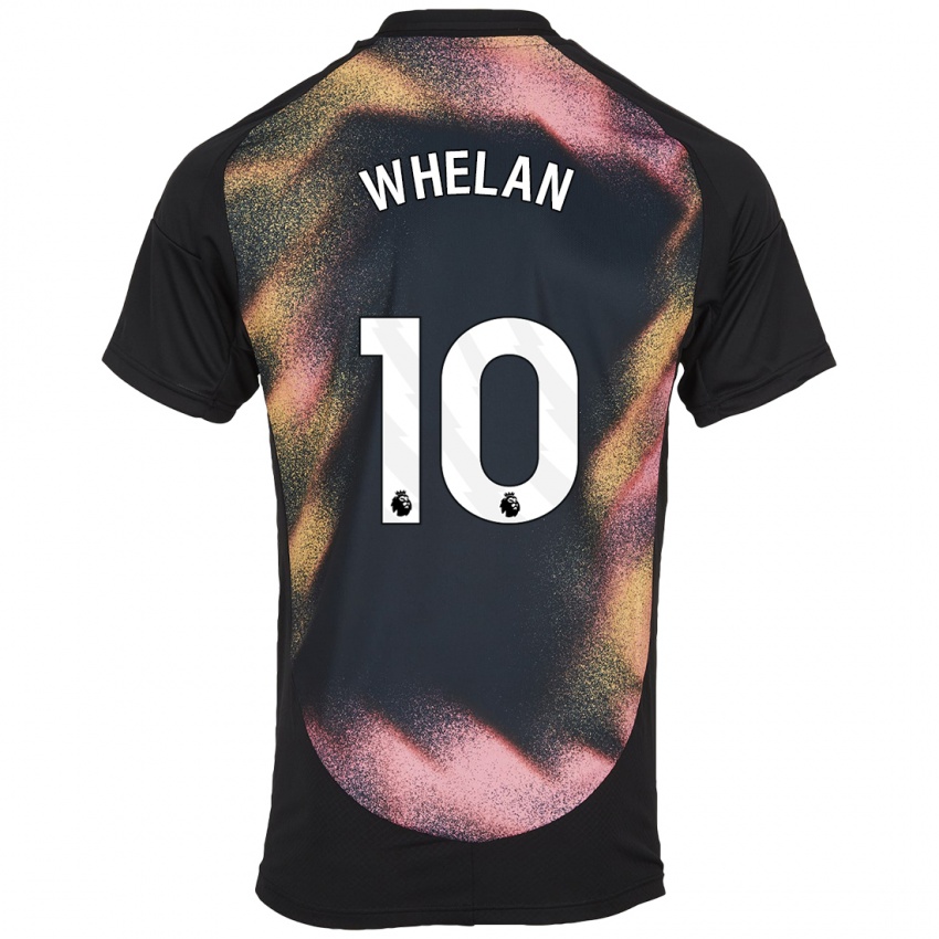 Criança Camisola Aileen Whelan #10 Preto Branco Alternativa 2024/25 Camisa Brasil