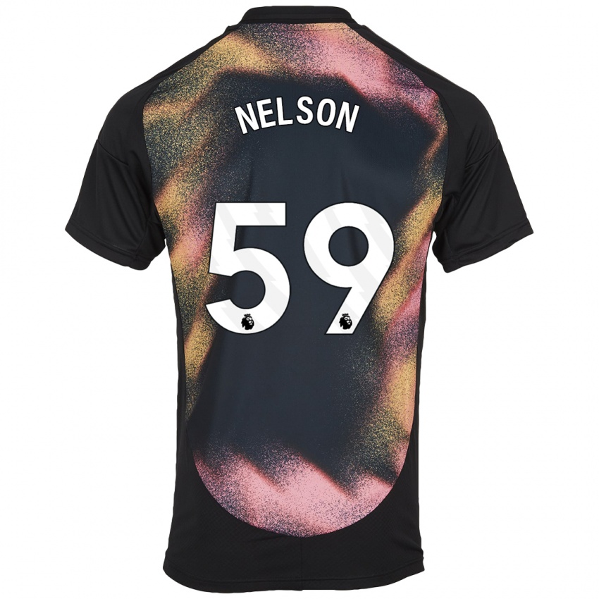 Criança Camisola Ronny Nelson #59 Preto Branco Alternativa 2024/25 Camisa Brasil