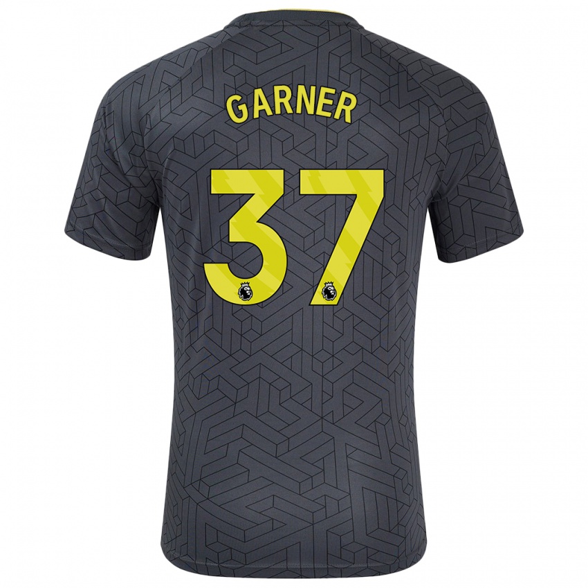 Criança Camisola James Garner #37 Amarelo Preto Alternativa 2024/25 Camisa Brasil