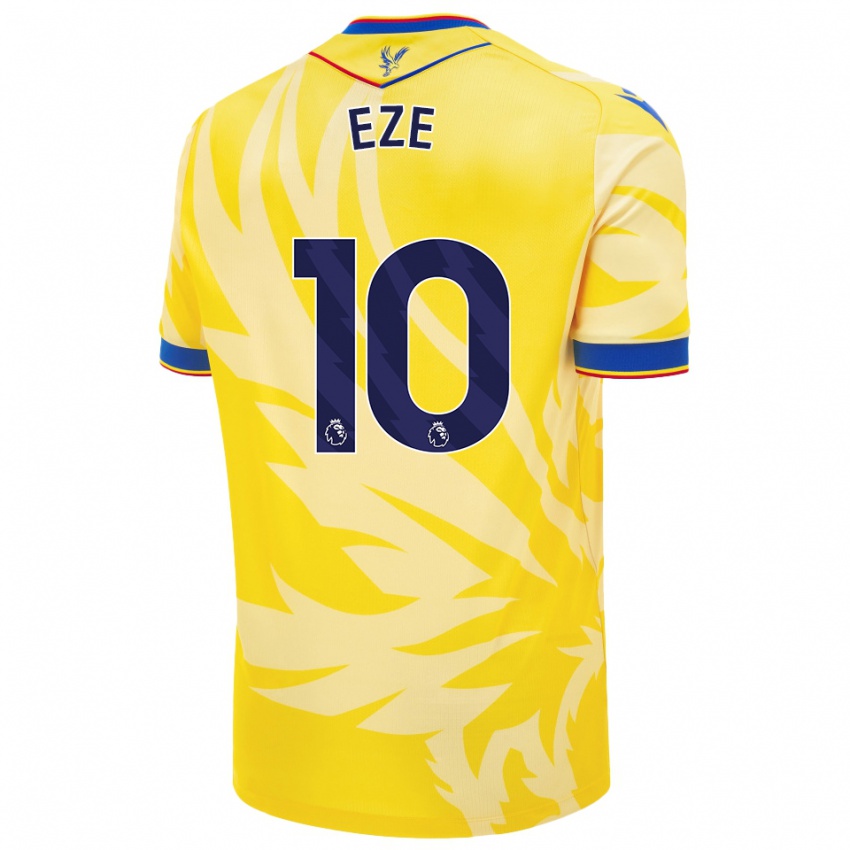 Criança Camisola Eberechi Eze #10 Amarelo Alternativa 2024/25 Camisa Brasil