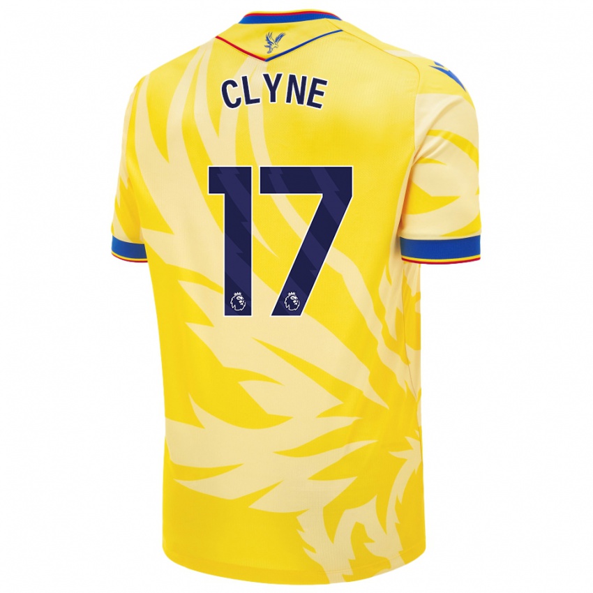 Criança Camisola Nathaniel Clyne #17 Amarelo Alternativa 2024/25 Camisa Brasil