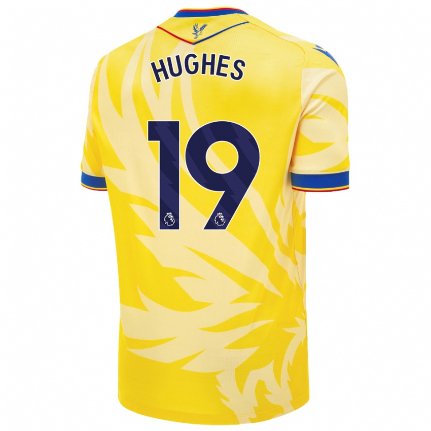 Criança Camisola Will Hughes #19 Amarelo Alternativa 2024/25 Camisa Brasil