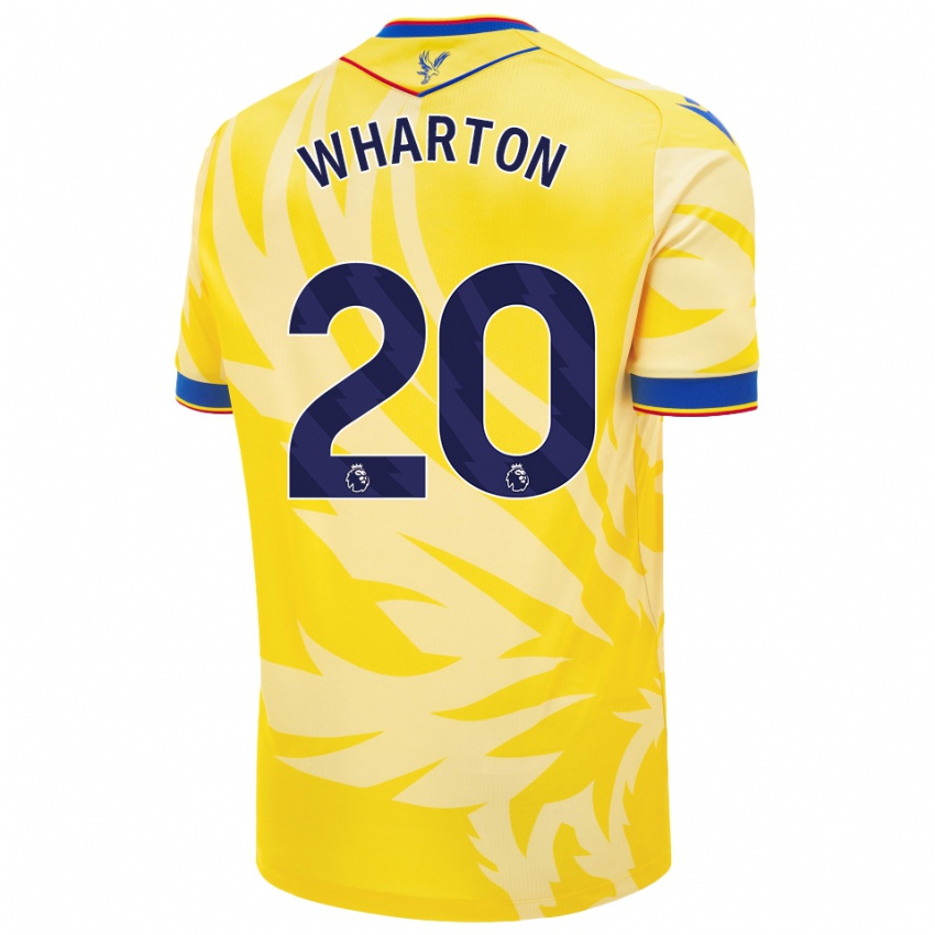 Criança Camisola Adam Wharton #20 Amarelo Alternativa 2024/25 Camisa Brasil