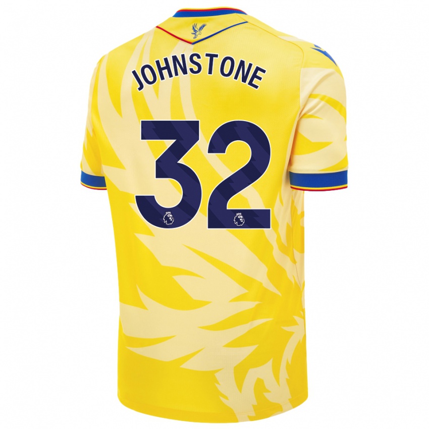 Criança Camisola Sam Johnstone #32 Amarelo Alternativa 2024/25 Camisa Brasil