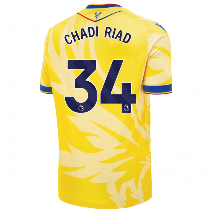 Criança Camisola Chadi Riad #34 Amarelo Alternativa 2024/25 Camisa Brasil