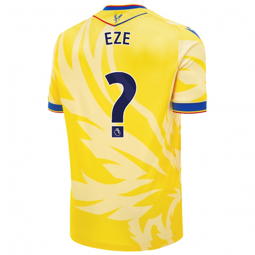 Criança Camisola Chimaechi Eze #0 Amarelo Alternativa 2024/25 Camisa Brasil