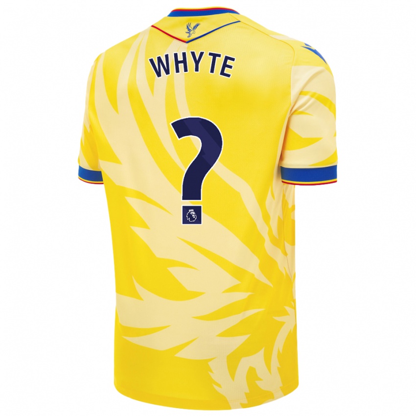 Criança Camisola Tyler Whyte #0 Amarelo Alternativa 2024/25 Camisa Brasil