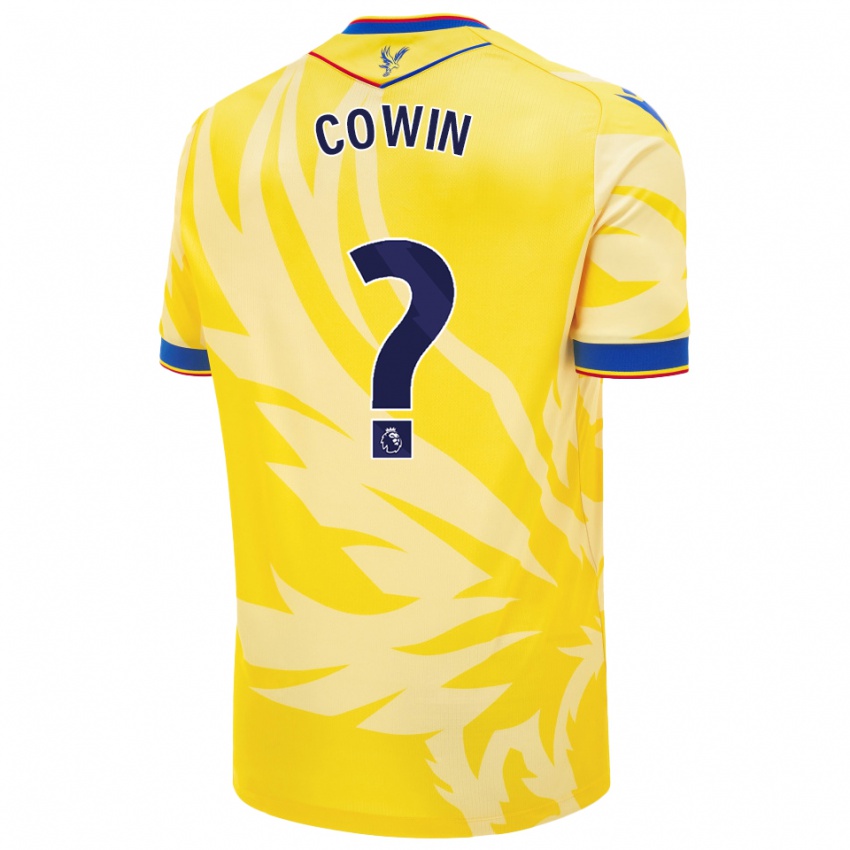 Criança Camisola Freddie Cowin #0 Amarelo Alternativa 2024/25 Camisa Brasil