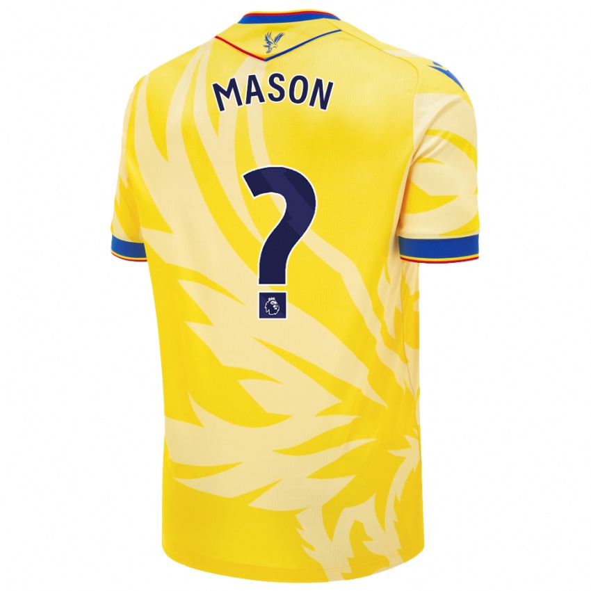 Criança Camisola Jack Mason #0 Amarelo Alternativa 2024/25 Camisa Brasil