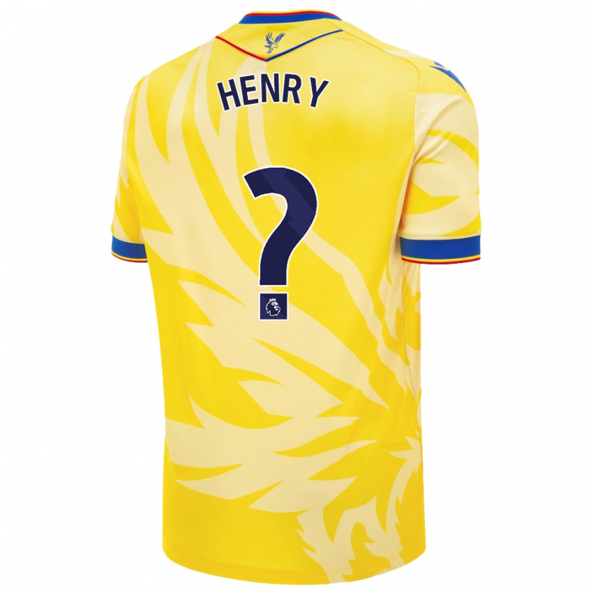 Criança Camisola Zack Henry #0 Amarelo Alternativa 2024/25 Camisa Brasil