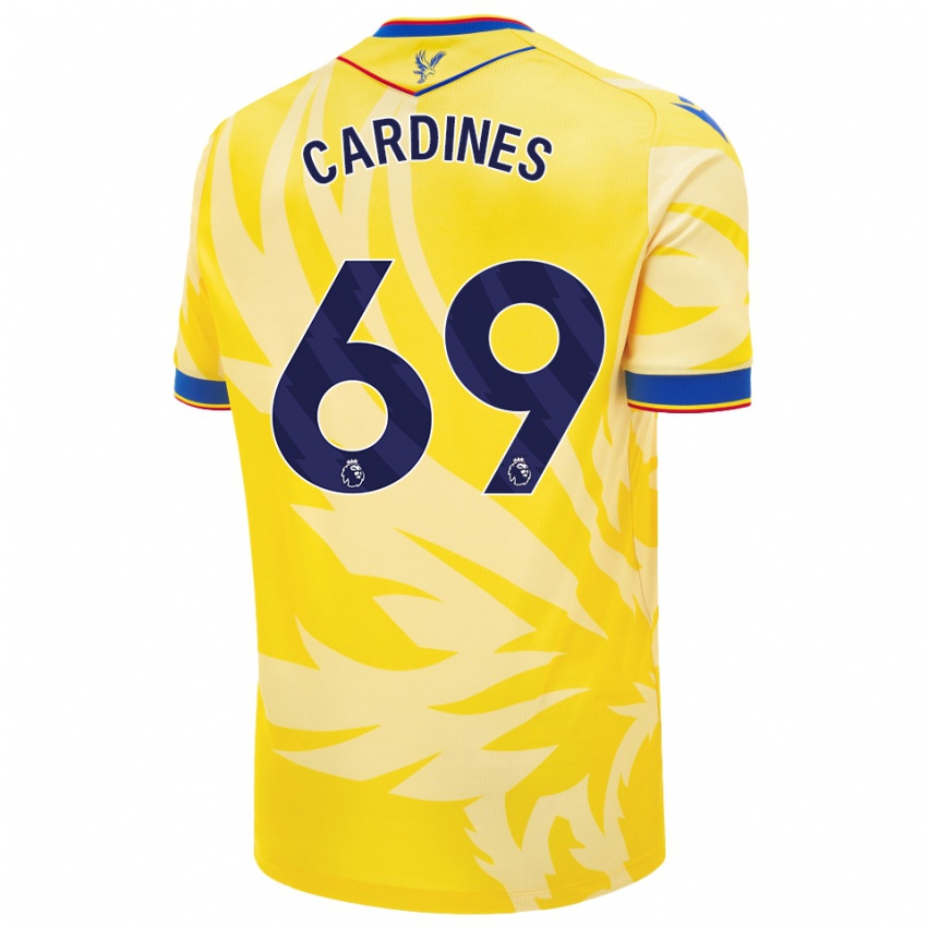 Criança Camisola Rio Cardines #69 Amarelo Alternativa 2024/25 Camisa Brasil