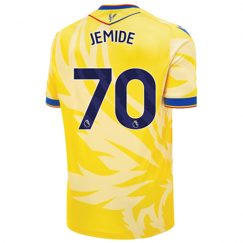 Criança Camisola Mofe Jemide #70 Amarelo Alternativa 2024/25 Camisa Brasil