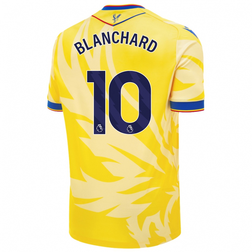 Criança Camisola Annabel Blanchard #10 Amarelo Alternativa 2024/25 Camisa Brasil