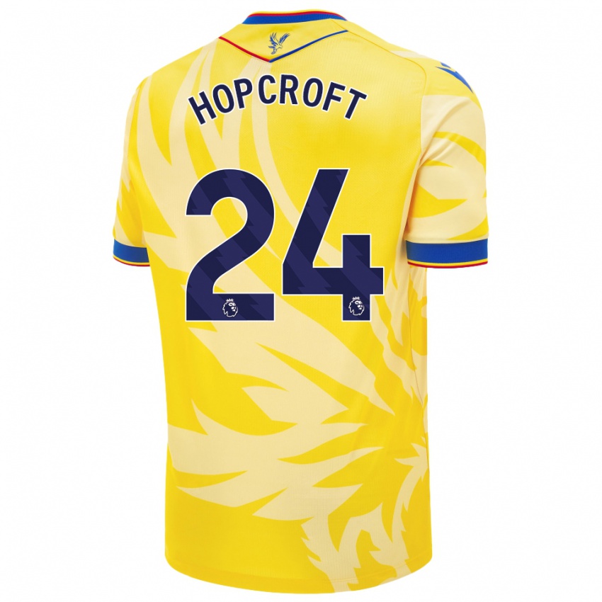 Criança Camisola Shanade Hopcroft #24 Amarelo Alternativa 2024/25 Camisa Brasil