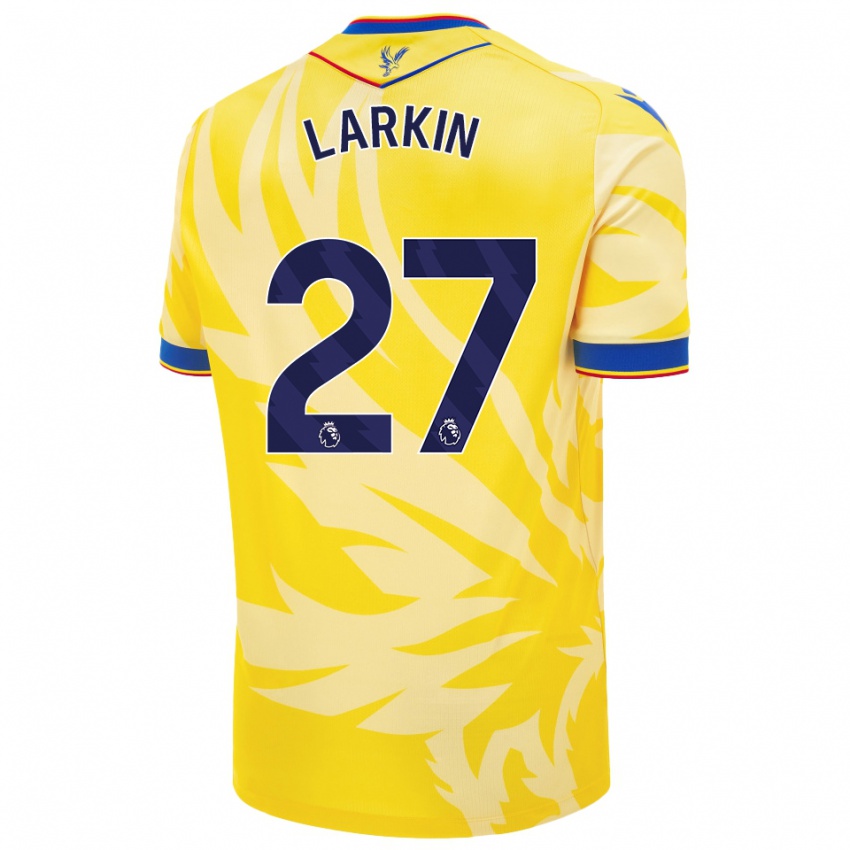 Criança Camisola Abbie Larkin #27 Amarelo Alternativa 2024/25 Camisa Brasil