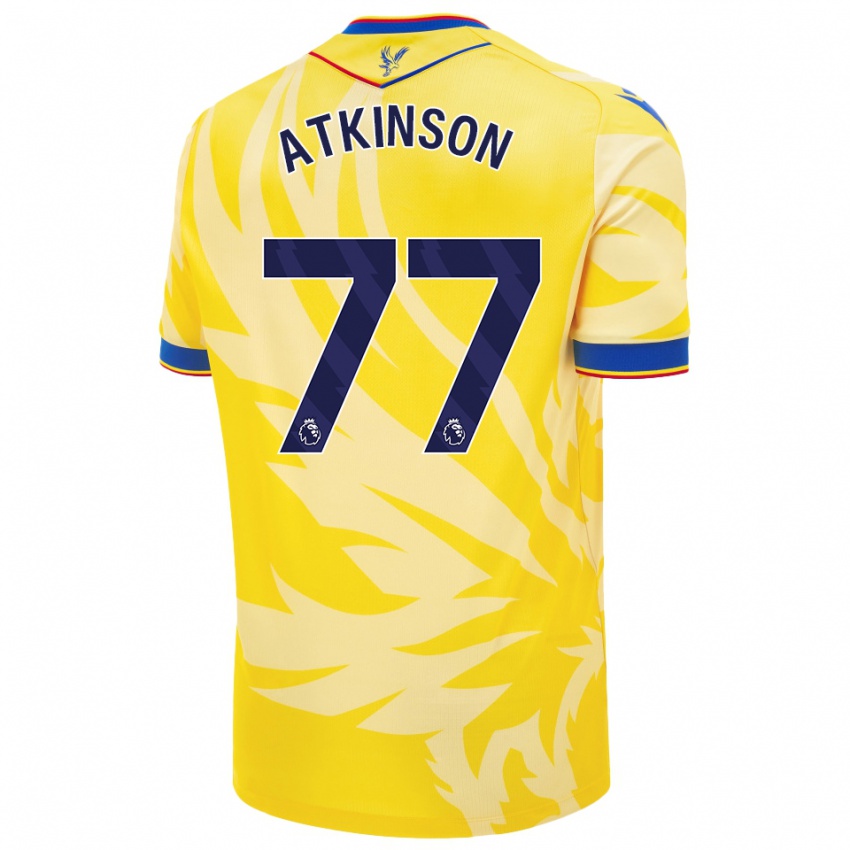 Criança Camisola Isibeal Atkinson #77 Amarelo Alternativa 2024/25 Camisa Brasil