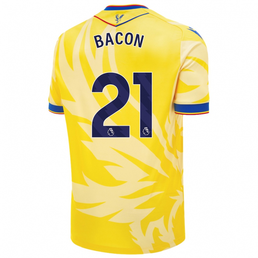 Criança Camisola Skye Bacon #21 Amarelo Alternativa 2024/25 Camisa Brasil