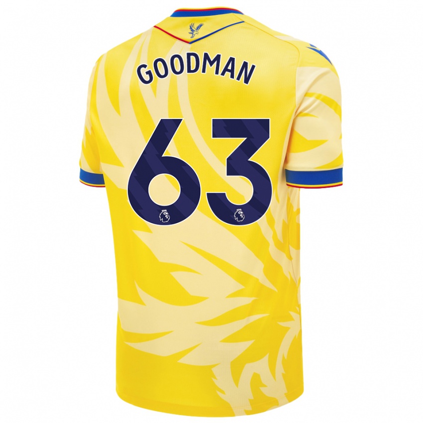 Criança Camisola Owen Goodman #63 Amarelo Alternativa 2024/25 Camisa Brasil