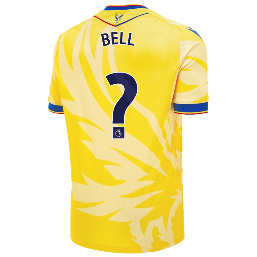 Criança Camisola Freddie Bell #0 Amarelo Alternativa 2024/25 Camisa Brasil