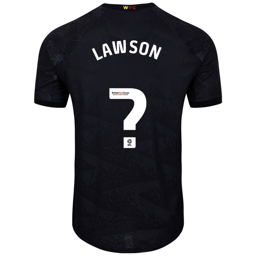 Criança Camisola Jonathan Lawson #0 Preto Branco Alternativa 2024/25 Camisa Brasil