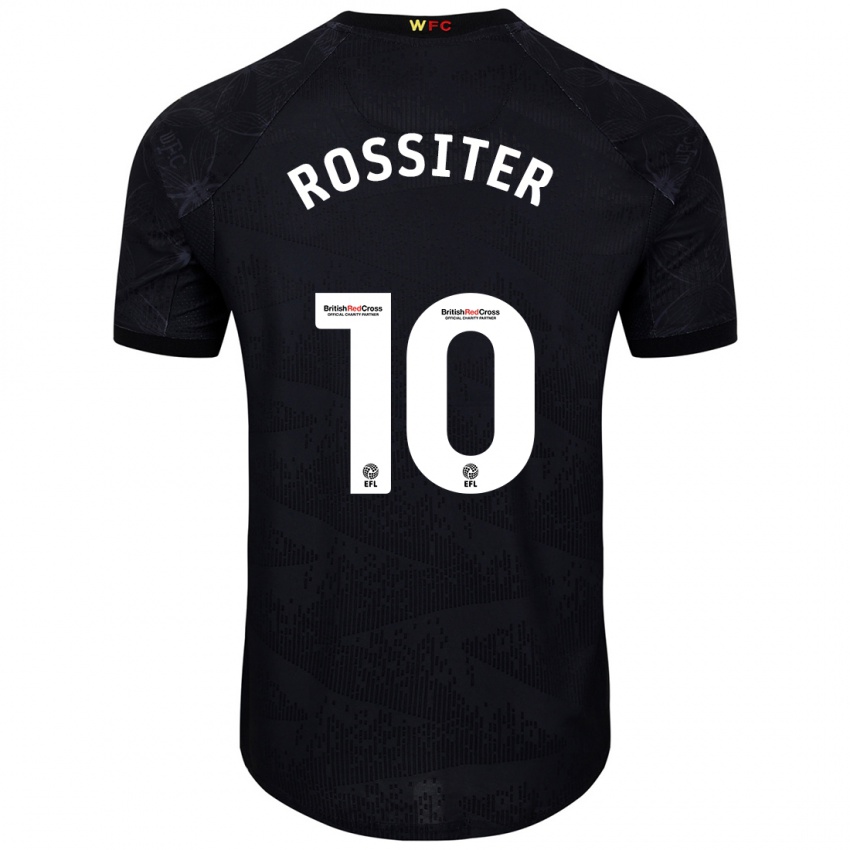 Criança Camisola Annie Rossiter #10 Preto Branco Alternativa 2024/25 Camisa Brasil