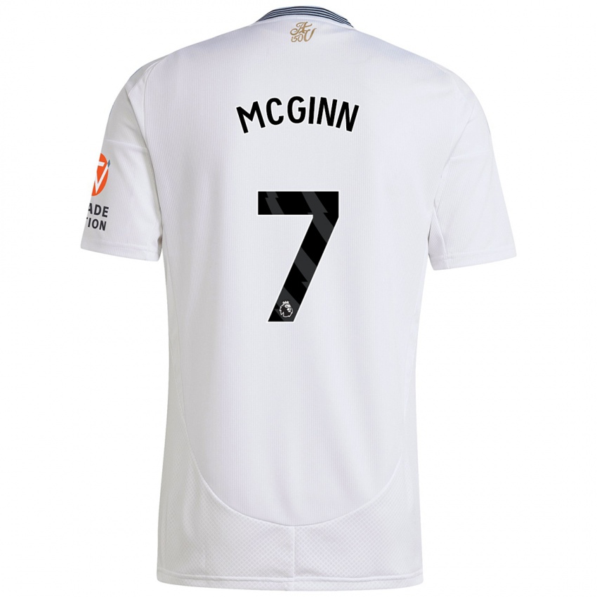 Criança Camisola John Mcginn #7 Branco Alternativa 2024/25 Camisa Brasil