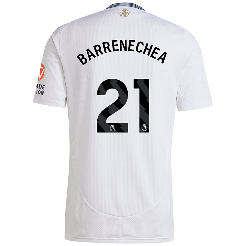 Criança Camisola Enzo Barrenechea #21 Branco Alternativa 2024/25 Camisa Brasil