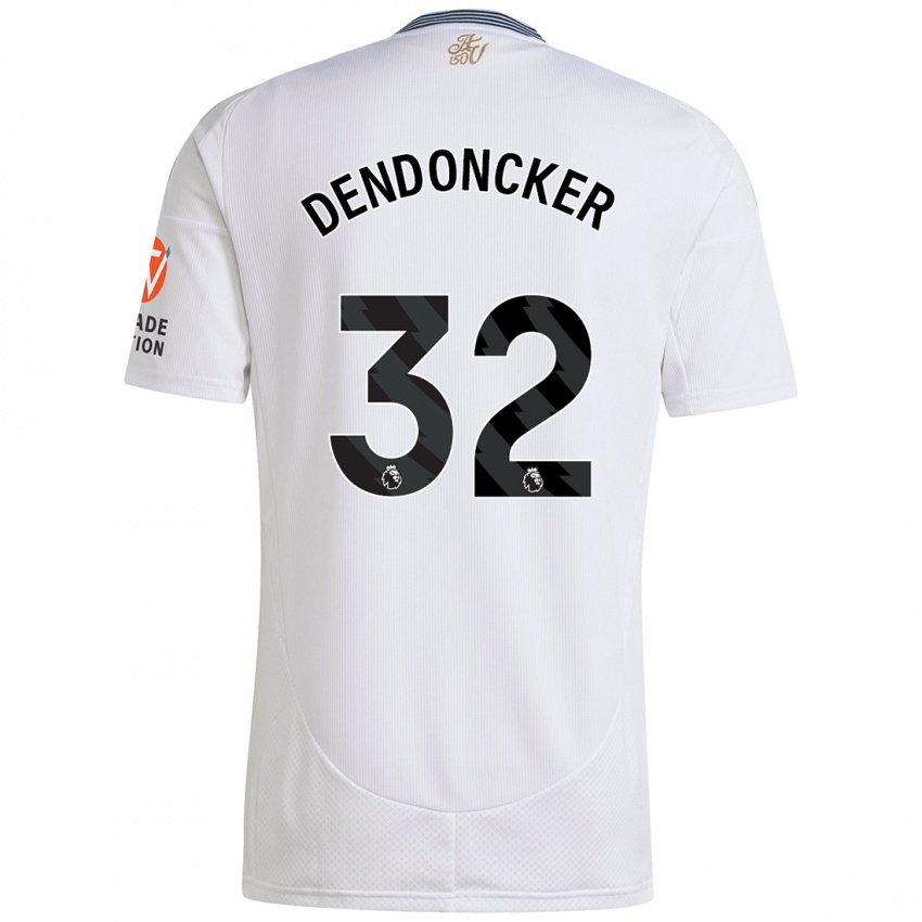 Criança Camisola Leander Dendoncker #32 Branco Alternativa 2024/25 Camisa Brasil