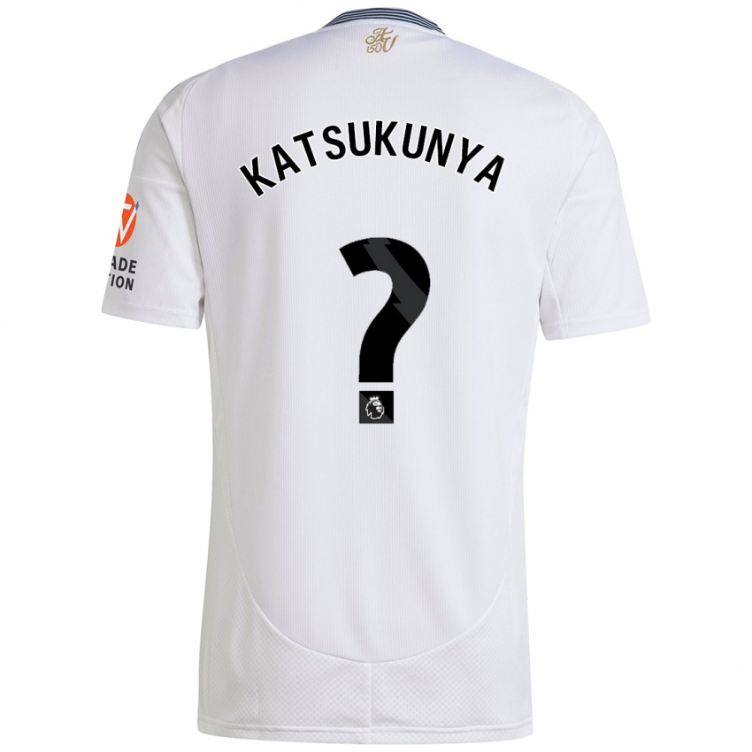 Criança Camisola Thierry Katsukunya #0 Branco Alternativa 2024/25 Camisa Brasil