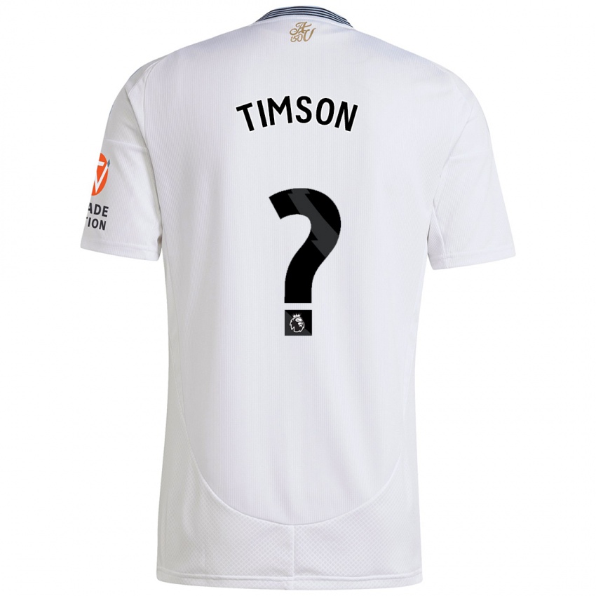 Criança Camisola Nile Timson #0 Branco Alternativa 2024/25 Camisa Brasil