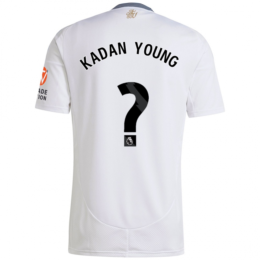 Criança Camisola Kadan Young #0 Branco Alternativa 2024/25 Camisa Brasil