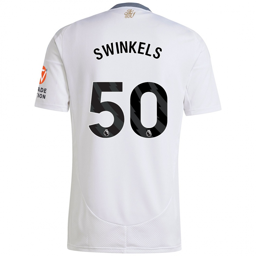 Criança Camisola Sil Swinkels #50 Branco Alternativa 2024/25 Camisa Brasil