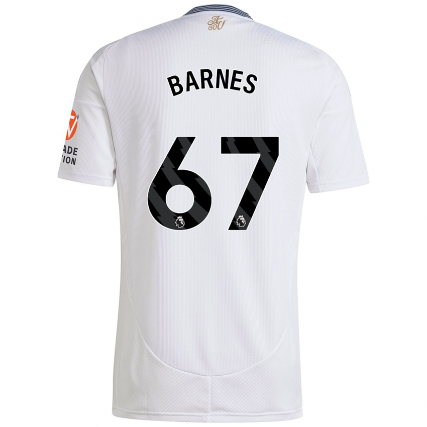 Criança Camisola Mikell Barnes #67 Branco Alternativa 2024/25 Camisa Brasil