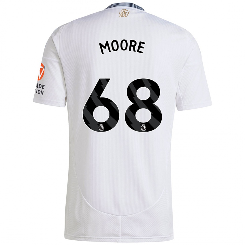 Criança Camisola Kobei Moore #68 Branco Alternativa 2024/25 Camisa Brasil