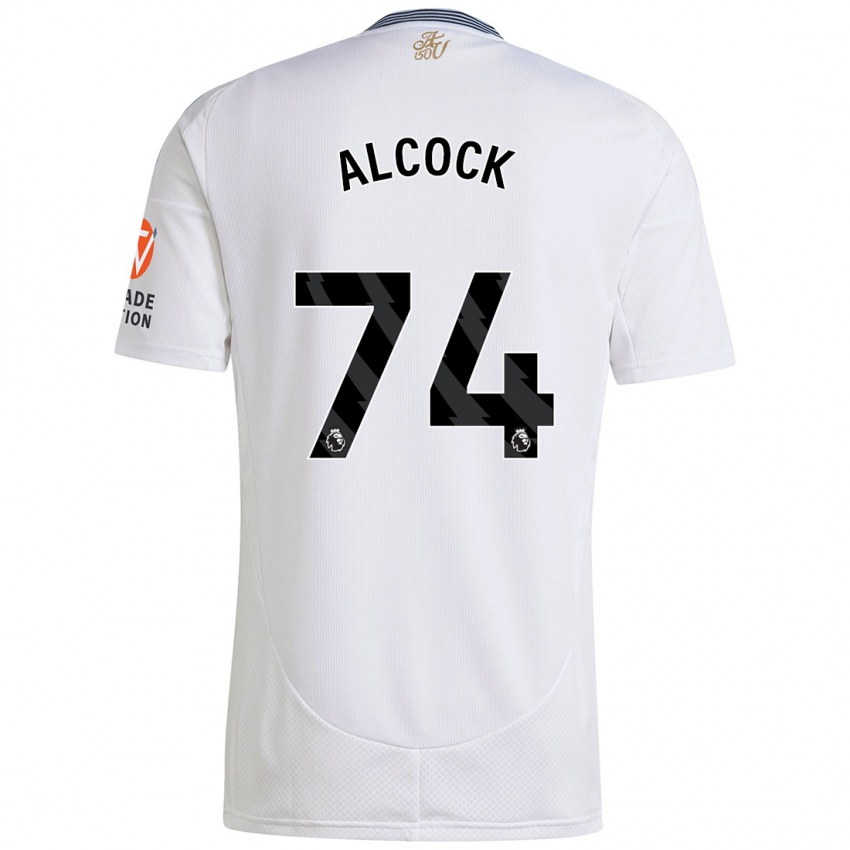 Criança Camisola Todd Alcock #74 Branco Alternativa 2024/25 Camisa Brasil