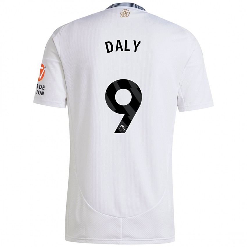 Criança Camisola Rachel Daly #9 Branco Alternativa 2024/25 Camisa Brasil