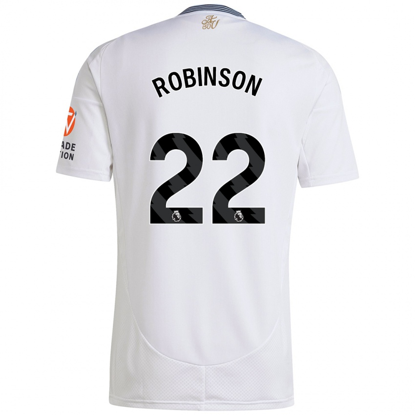 Criança Camisola Katie Robinson #22 Branco Alternativa 2024/25 Camisa Brasil