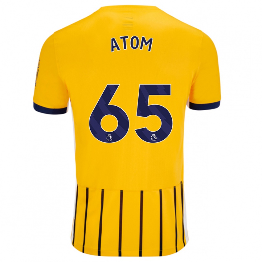 Criança Camisola Noel Atom #65 Azuis Dourados Alternativa 2024/25 Camisa Brasil