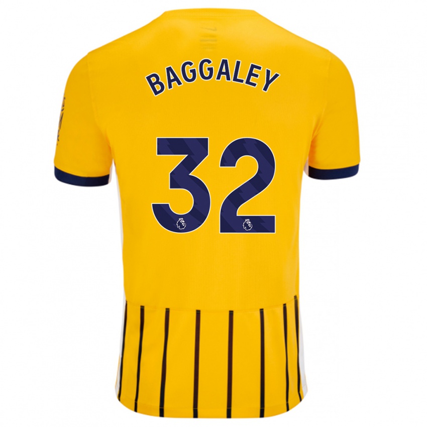 Criança Camisola Sophie Baggaley #32 Azuis Dourados Alternativa 2024/25 Camisa Brasil